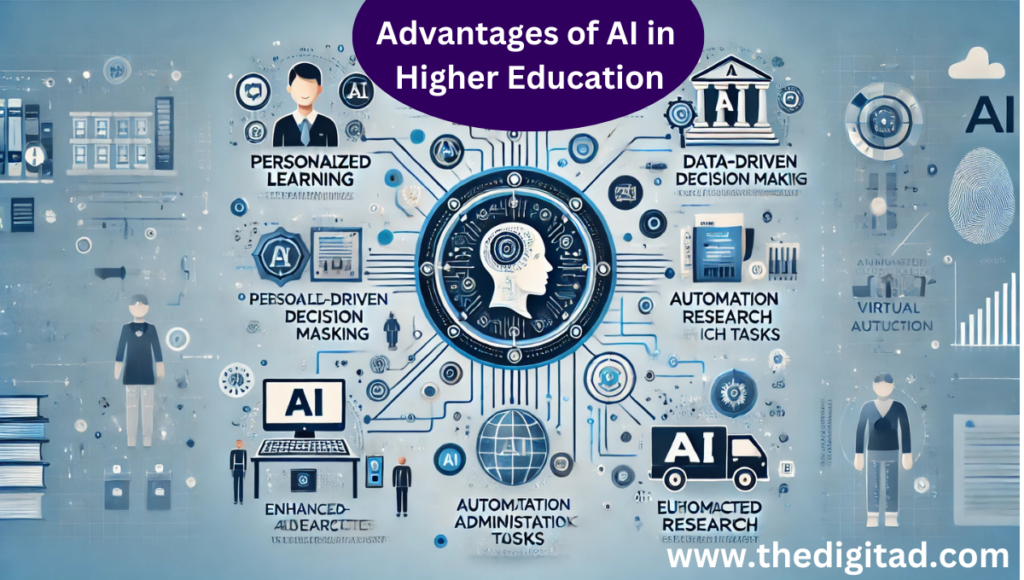 Advantages of AI in Higher Education