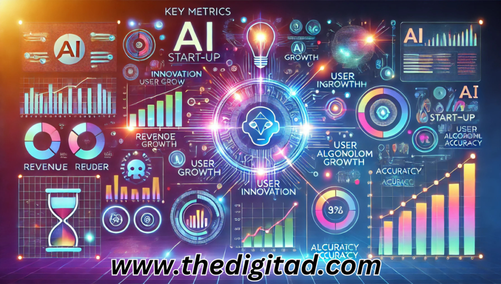 what are  key metrics for AI start-up companies